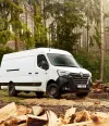 Renault Trucks Master 4x4 in a forest