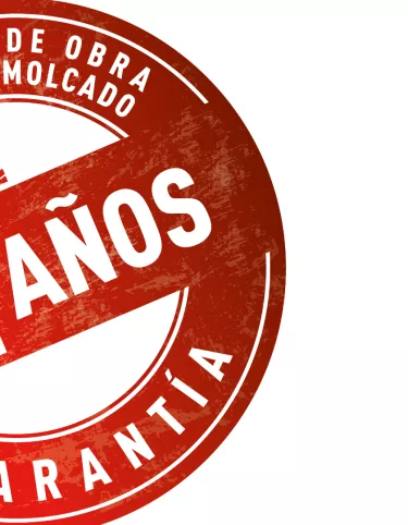 2 años de garantía