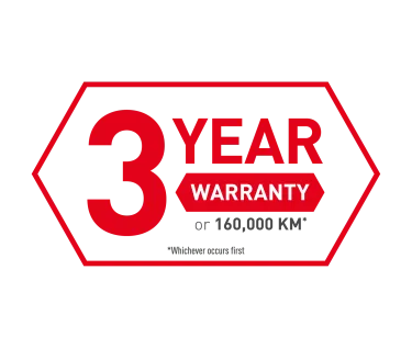 3 year warranty